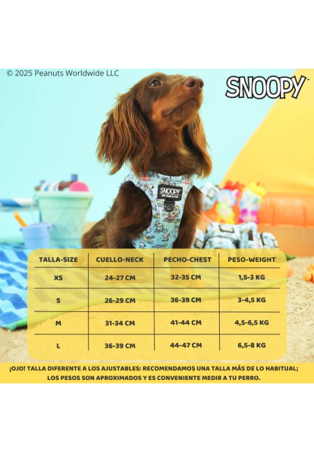 Arnés Body Snoopy™️ Beach M