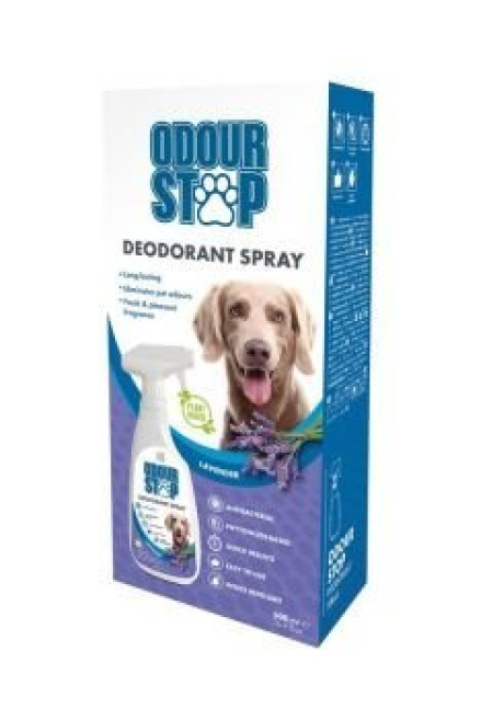 Desodorante en spray ODOUR STOP Lavanda 500 ml Desodorante en spray ODOUR STOP Lavanda 500 ml