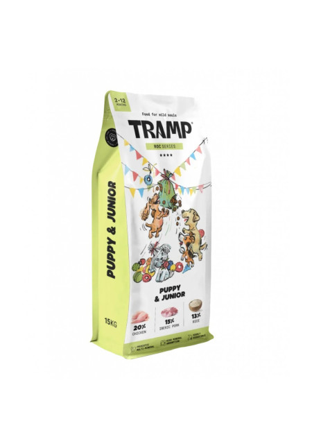 TRAMP Tramp Roc Series Puppy&Junior 3kg TRAMP Tramp Roc Series Puppy&Junior 3kg