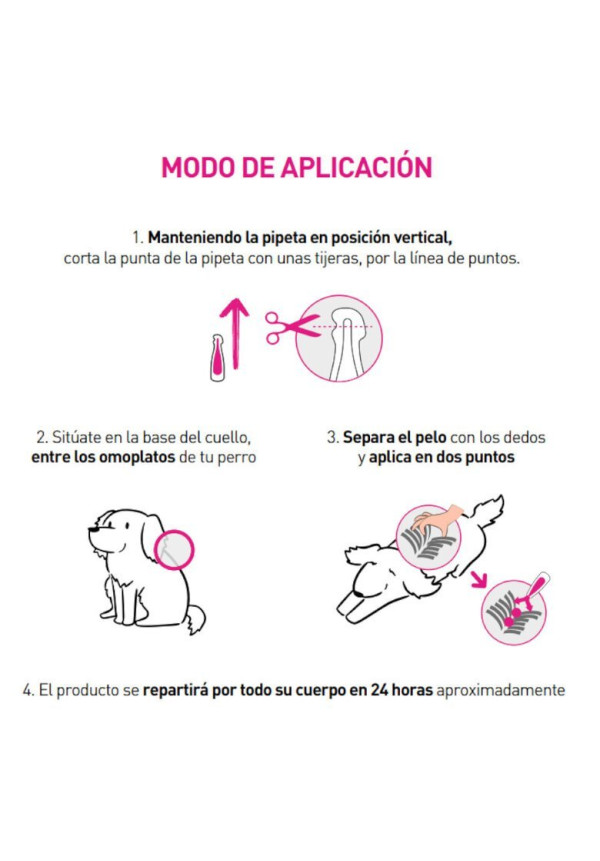 Frontline Tri-Act Pipetas Para Perros de 2kg a 5kg