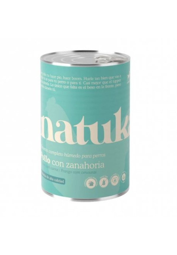 Natuka Pollo y Zanahorias 400GR