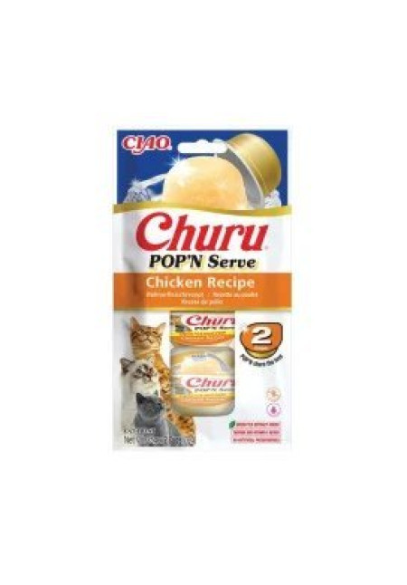Churu Pop'N Serve Snack en Gelatina de Pollo para Gato