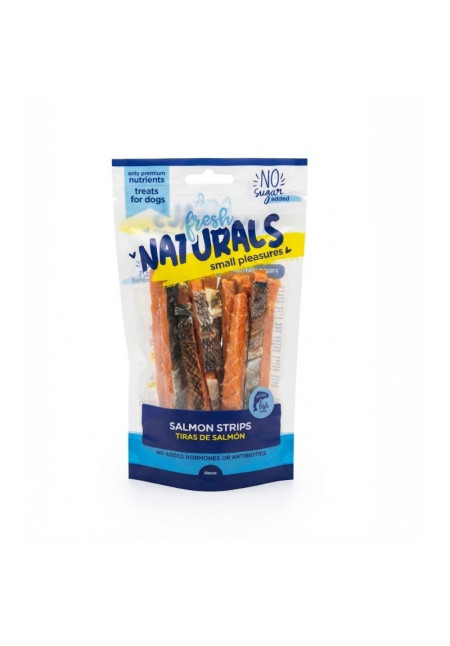 Fresh Naturals tiras de salmón 100GR