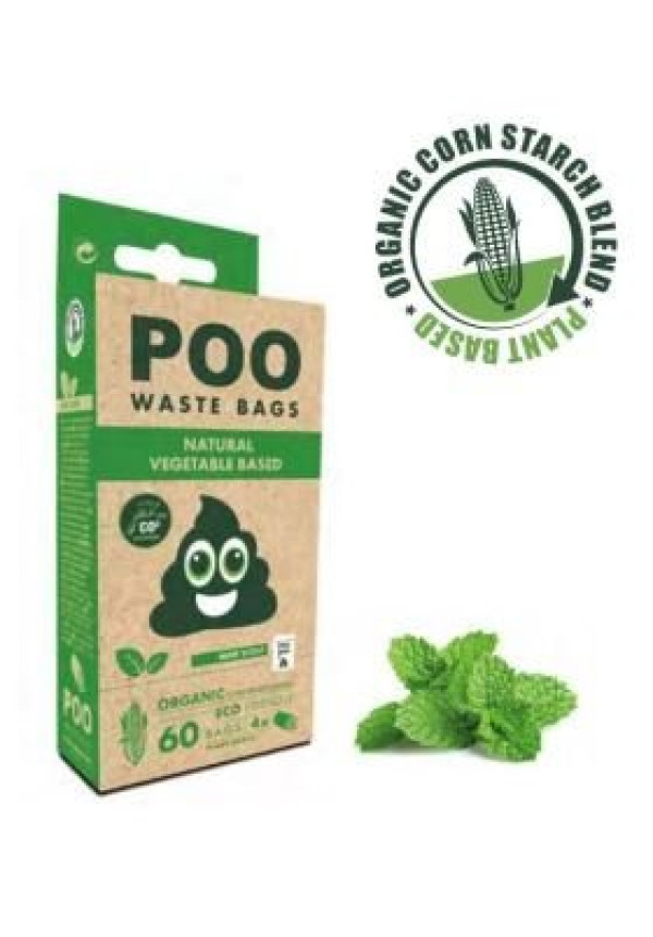 BOLSAS DE CACAS POO MENTA 60 UNI 
