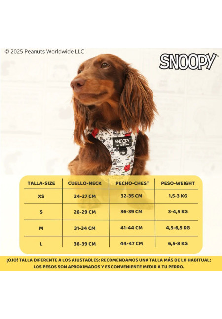 Arnés Body Snoopy™️ Classic M