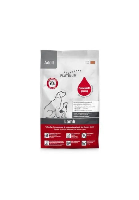 Platinum Natural Adult Lamb 5KG