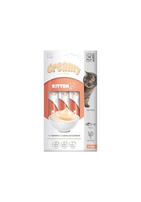 Creamy Cat Treat Kitten con Atún y Pollo 60 Gr