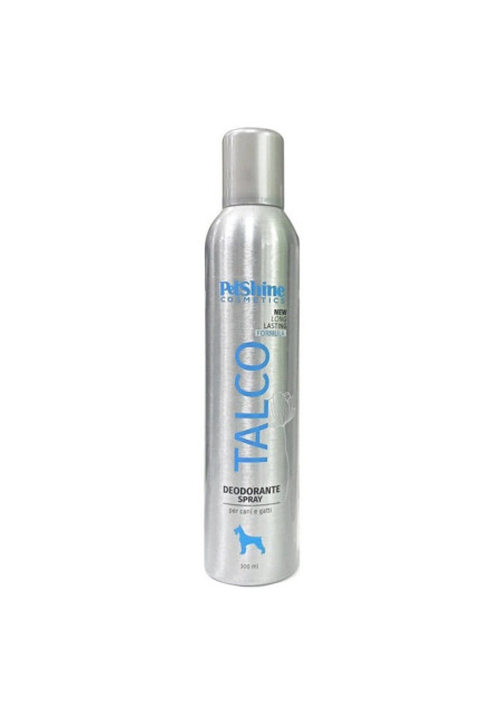 Desodorante para perro y gato Perfumado PetShine Talco 300 ML
