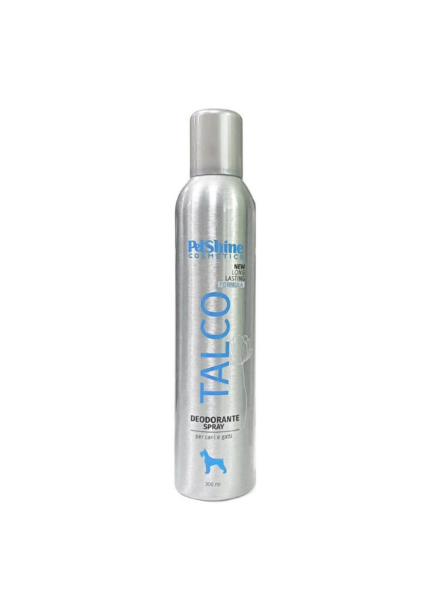 Desodorante para perro y gato Perfumado PetShine Talco 300 ML