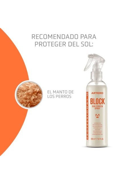 Artero Block Protector Solar para Perros 250ml