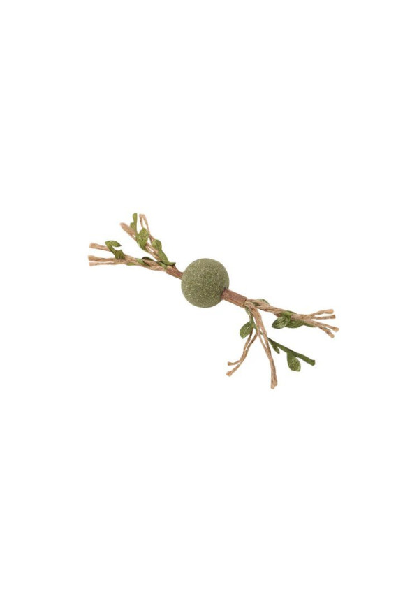 Juguete CHARMY con hierba gatera - Rama de árbol verde