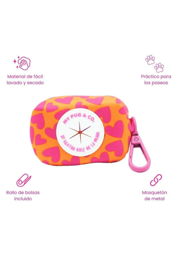 Porta Bolsas Corazones by Agatha Ruiz de la Prada