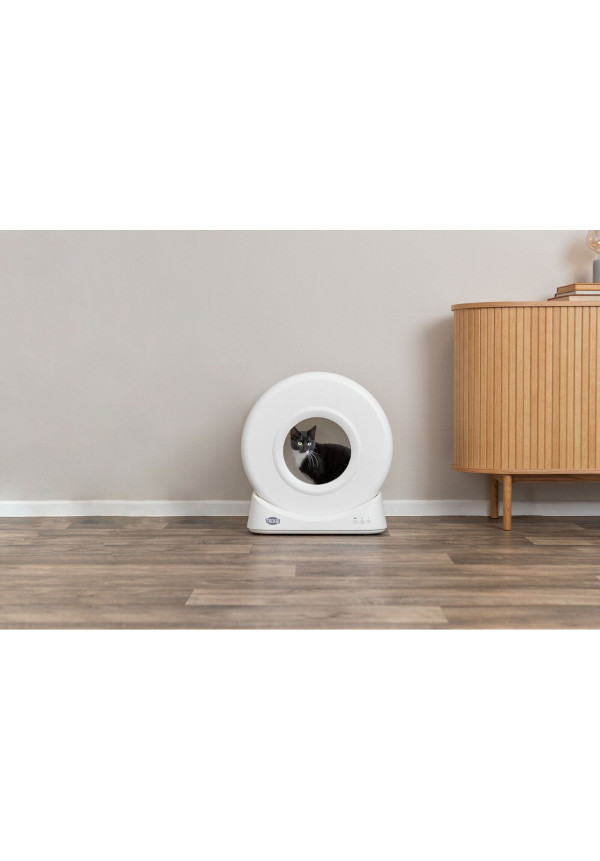 Arenero inteligente para gatos trixie App