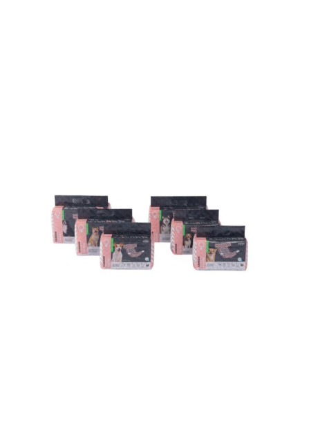 CARBON PAÑALES HEMBRA L - 15 PCS