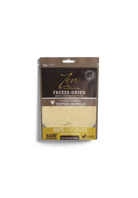 ZEN Freeze Dried Topping de pollo liofilizada 25GR