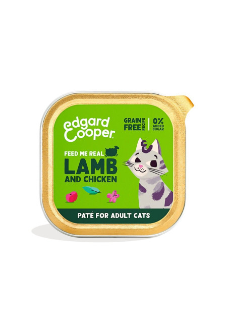 EDGARD COOPER CORDERO Y POLLO PATÉ 85GR EDGARD COOPER CORDERO Y POLLO PATÉ 85GR