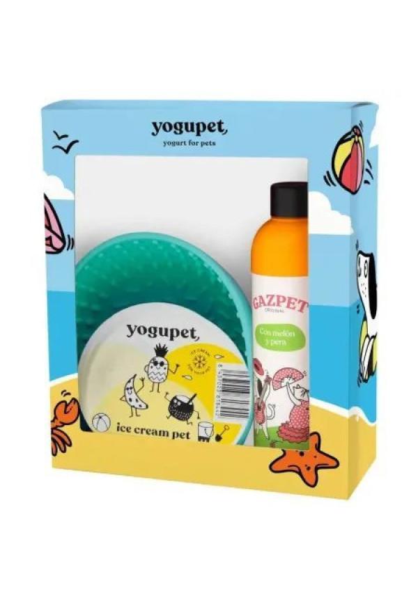 Yogupet Summerbox Helado + Gazpet + Lickbowl