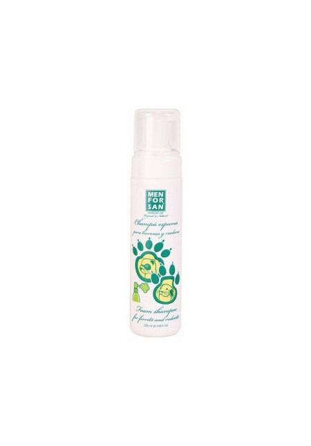 Champú en espuma aloe roedores y hurones 200 ML