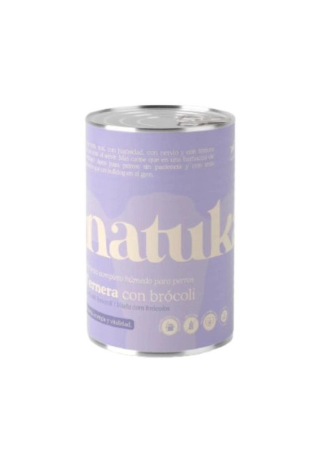 Natuka Ternera y Brócoli 400GR Natuka Ternera y Brócoli 400GR
