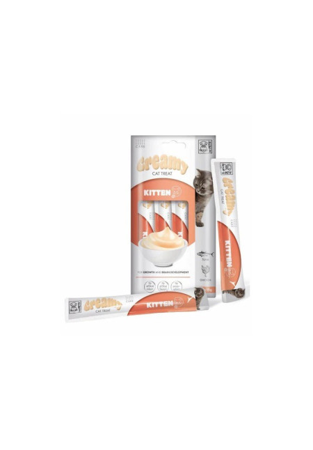 Creamy Cat Treat Kitten con Atún y Pollo 60 Gr Creamy Cat Treat Kitten con Atún y Pollo 60 Gr