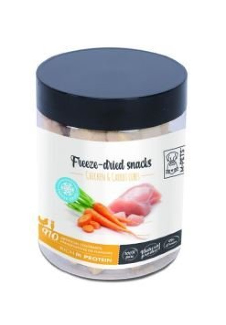 SNACK LIOFILIZADO POLLO Y ZANAHORIA 40 G SNACK LIOFILIZADO POLLO Y ZANAHORIA 40 G