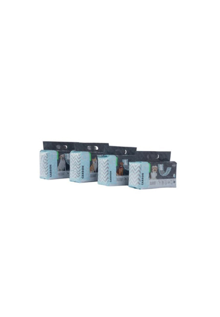 CARBON PAÑALES MACHO S - 18 PCS